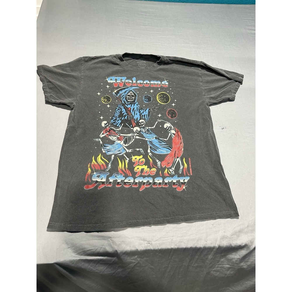 Boss Dog x Samborghini Grim Reaper Afterparty‎ Black T-Shirt L